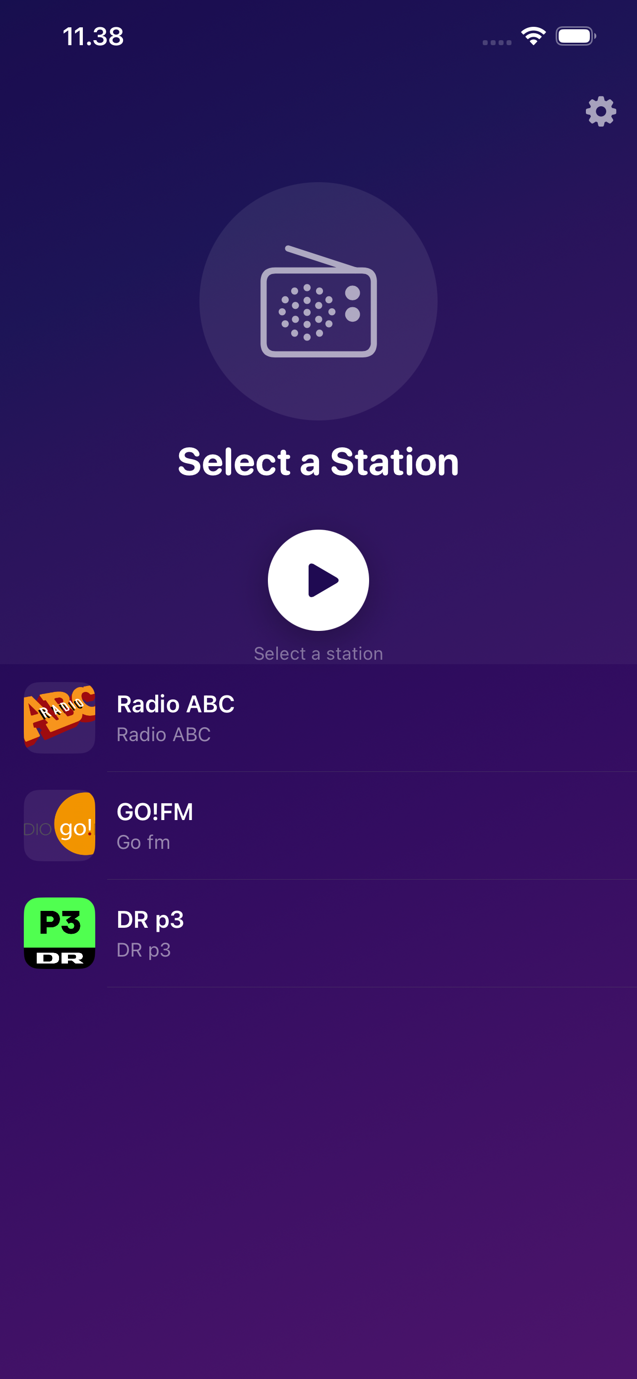 Multi Radio App screenshot